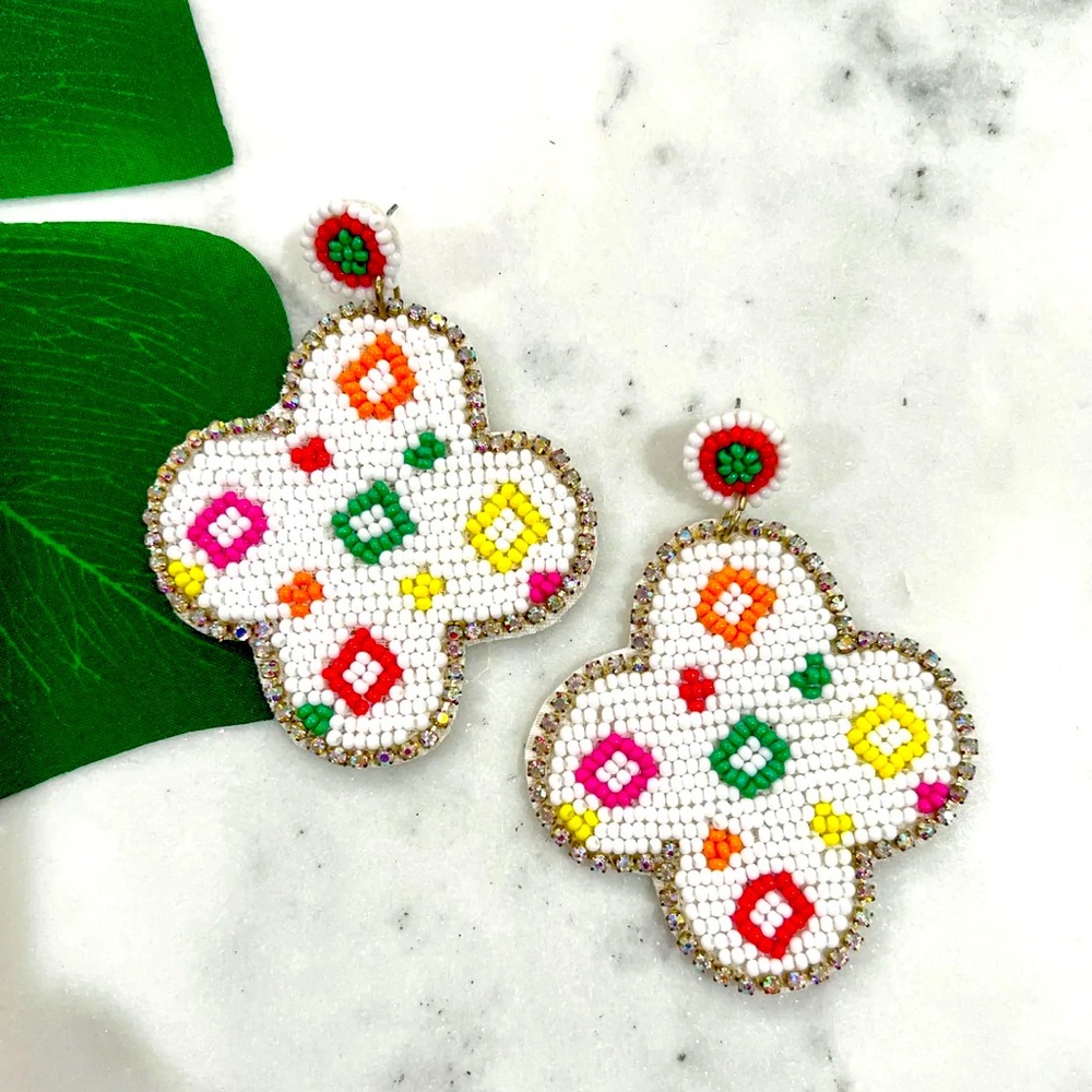 Handmade Beaded Earrings
